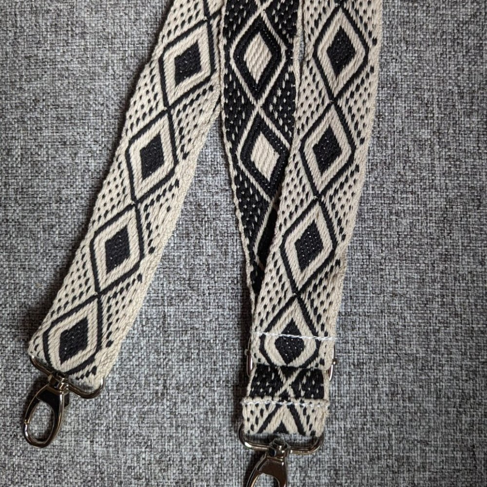 O bag raw jute shoulder strap